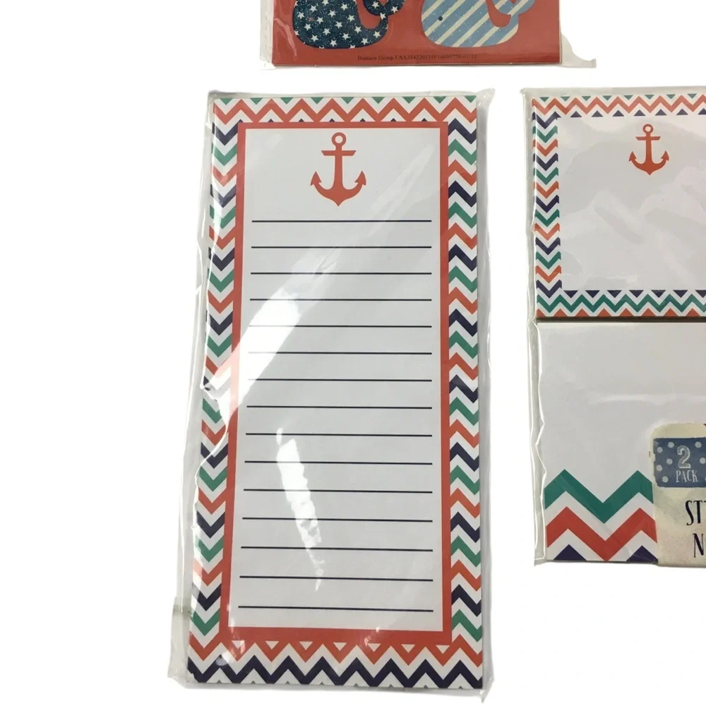 Target Planner Accessories Patriotic Whales Red White Blue Anchor Mini Journals